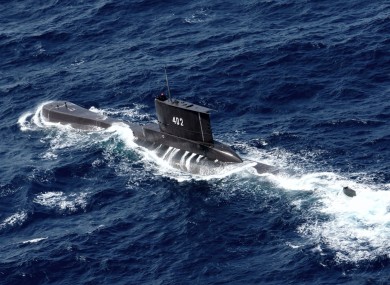 Indonesia’s navy is searching for the submarine that went missing north of the resort island of Bali.