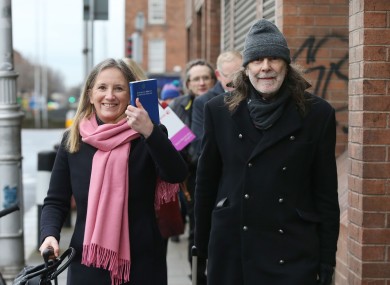 Gemma O'Doherty and John Waters