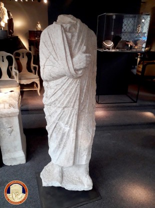 The Roman statue recovered from Brussels