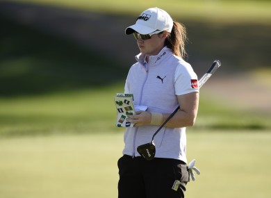 Leona Maguire in action in California.
