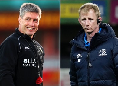 O'Gara and Cullen: Ireland team-mates now set to meet as head coaches.