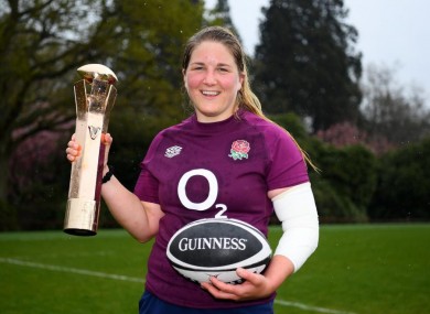 England's Poppy Cleall.