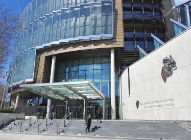 File image of the Criminal Courts of Justice in Dublin.