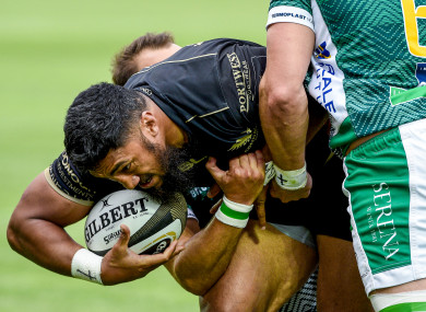 Bundee Aki on his comeback game.