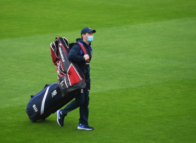 Eoin Morgan is among those still in India, but he is expected to leave the country by the end of the week.