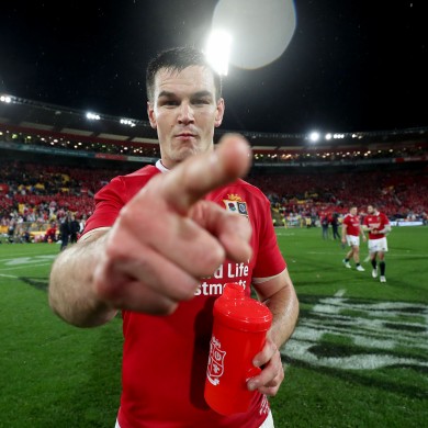 Johnny Sexton on the last Lions tour.