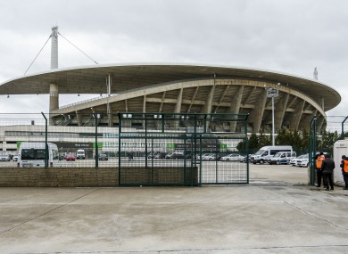 The Ataturk Olympic Stadium in Istanbul.