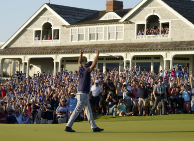 Roar on the Shore: Mickelson's win sparked euphoric scenes at Kiawah Island.