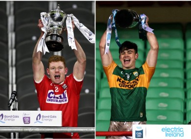 Cork and Kerry claimed Munster silverware last December.