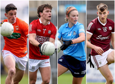 Armagh, Cork, Dublin and Galway will all be in action.