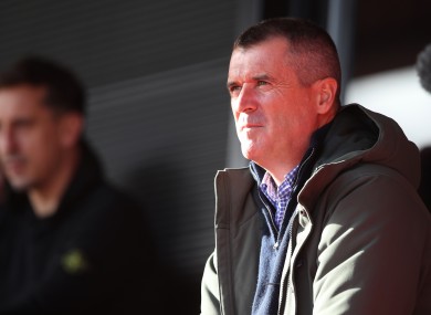 Roy Keane (file pic).