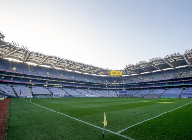 Over 2,000 fans will be allowed to attend the game at GAA headquarters.