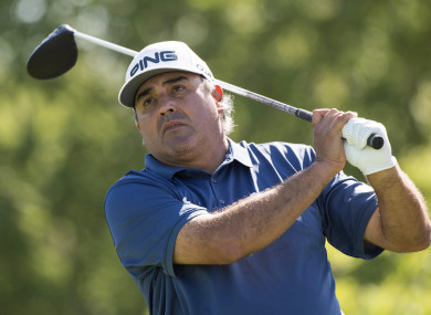 Argentinian golfer Angel Cabrera.