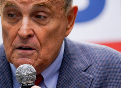 Rudy Giuliani has had his licence to practise law withdrawn over false statements he made in court.