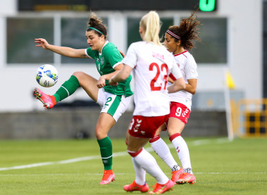 Keenan is currently with Vera Pauw's Ireland squad ahead of their upcoming friendlies.