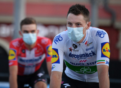 Sam Bennett during last year's Tour de France.