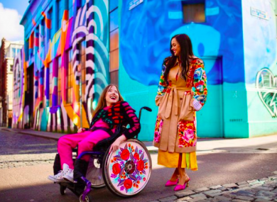 Izzy and Ailbhe Keane of Izzy Wheels.