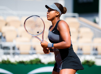 Naomi Osaka.
