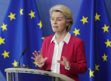 European Commission President Ursula von der Leyen