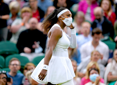 Serena Williams.