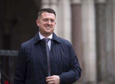 Tommy Robinson.