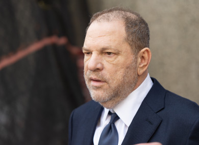 Harvey Weinstein pictured in 2018.