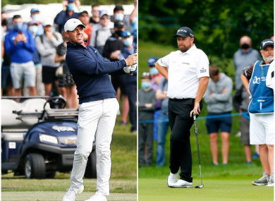 Rory McIlroy and Shane Lowry.