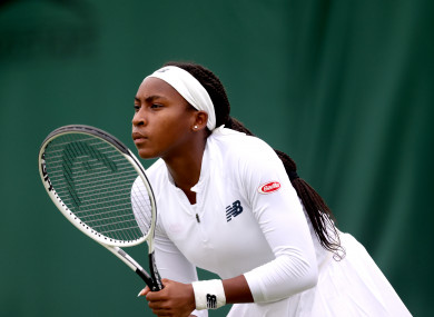 Coco Gauff.