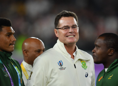 SA Rugby director of rugby Rassie Erasmus.