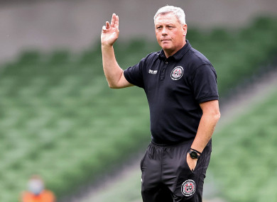 Bohemians manager Keith Long.