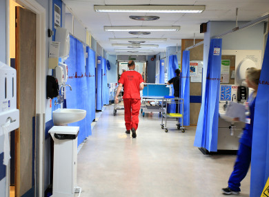 File photo of an NHS hospital ward.