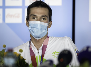Primoz Roglic (file pic).
