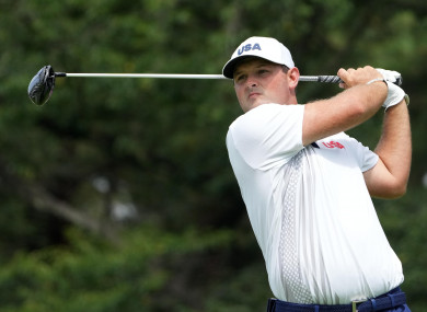 Patrick Reed in action during the summer.