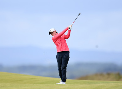 Ireland's Leona Maguire during day two of the Trust Golf Women's Scottish Open.