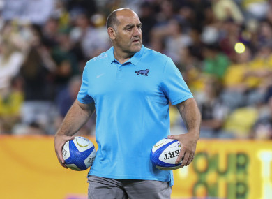 Argentina's coach Mario Ledesma will name his team today.