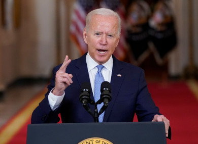 US President Joe Biden