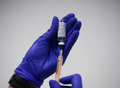 A dose of the Oxford/AstraZeneca coronavirus vaccine