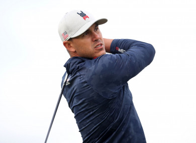 Brooks Koepka was in no mood to answer questions.