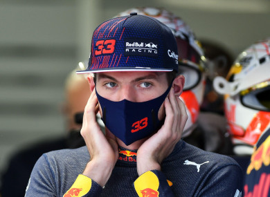 Red Bull's Max Verstappen.