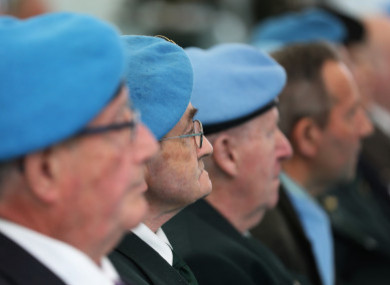 Veterans at a 2017 event.