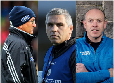 Donie Buckley, Stephen Stack and Seamus Moynihan.