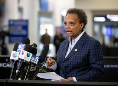 Chicago Mayor Lori Lightfoot