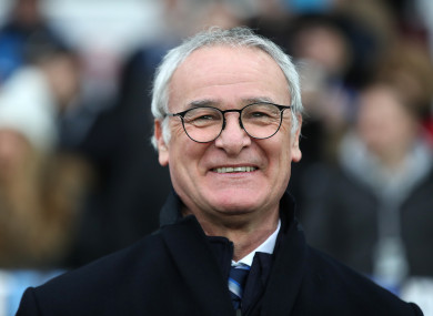 Claudio Ranieri (file pic).