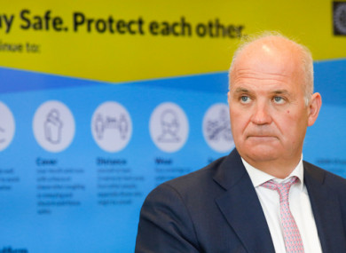 Chief Medical Officer Dr Tony Holohan.
