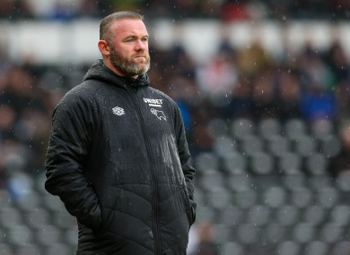 Wayne Rooney (file pic).