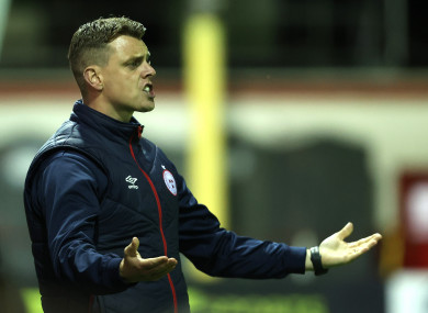Shelbourne manager Ian Morris (file photo)