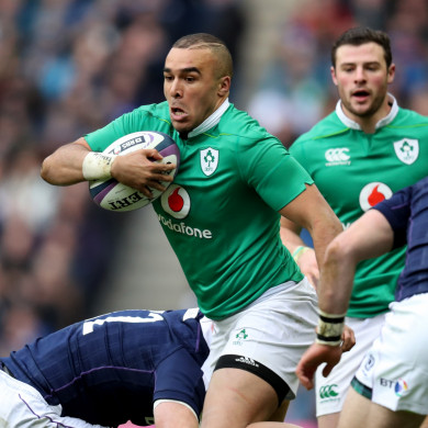Zebo's most recent Ireland cap was in 2017.