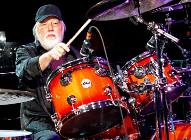 Ronnie Tutt performing with Neil Diamond at the BB&T Center in Sunrise, Florida in 2012.