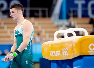 Irish gymnast Rhys McClenaghan (file photo).