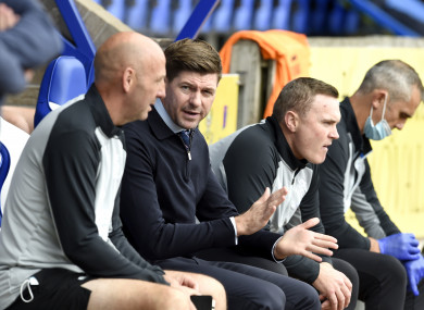 Rangers boss Steven Gerrard.